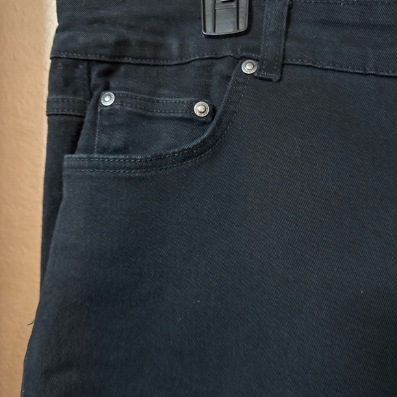 B2/1 Just my size classic stretch black denim jeans size 16W short - Picture 5 of 9